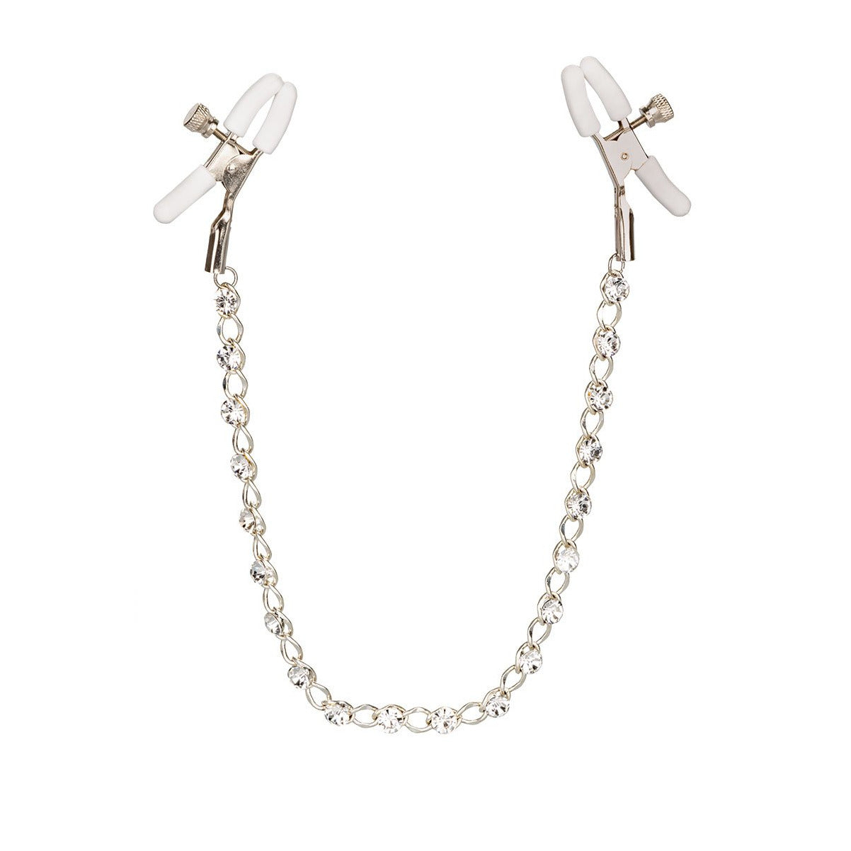 CalExotics® Nipple Play - Crystal Chain Clamps