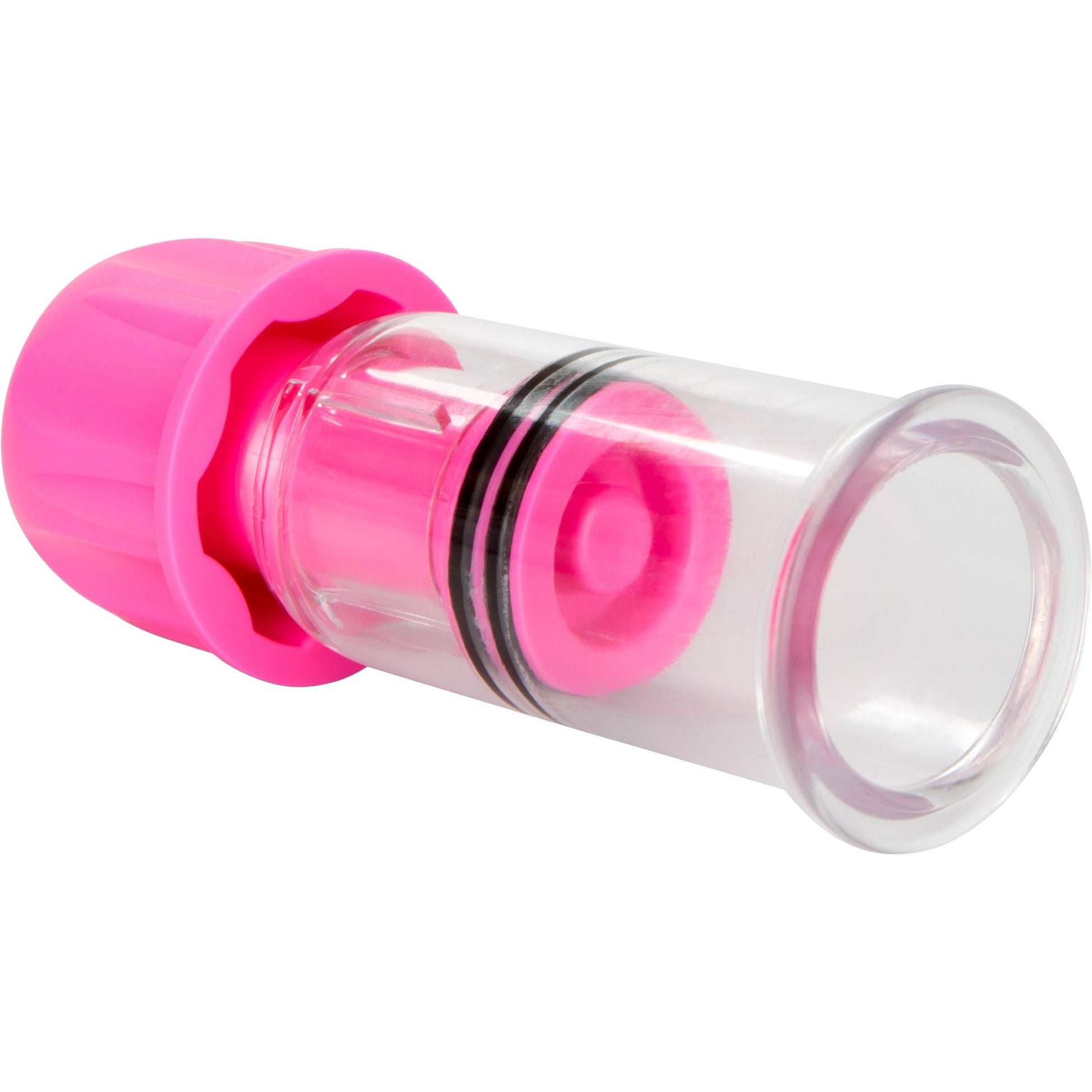 CalExotics® Nipple Play Vacuum Twist Suckers - Pink
