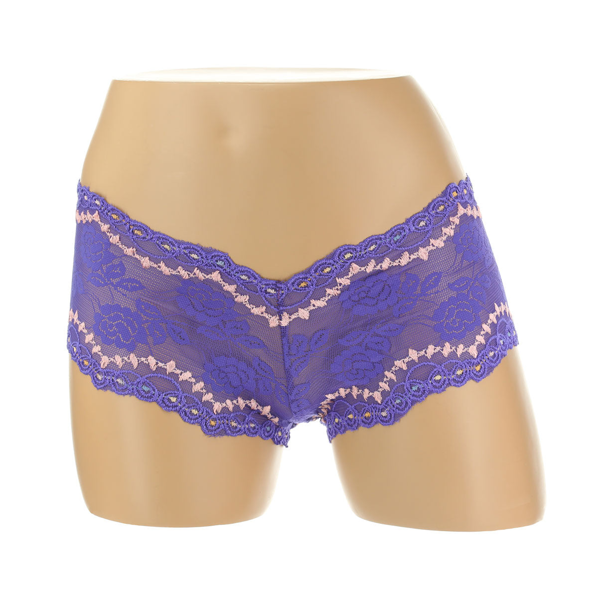 Boy Leg Panty - Purple - Large