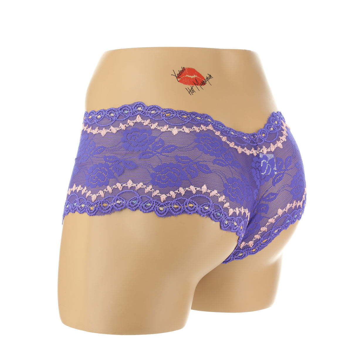 Boy Leg Panty - Purple - Large