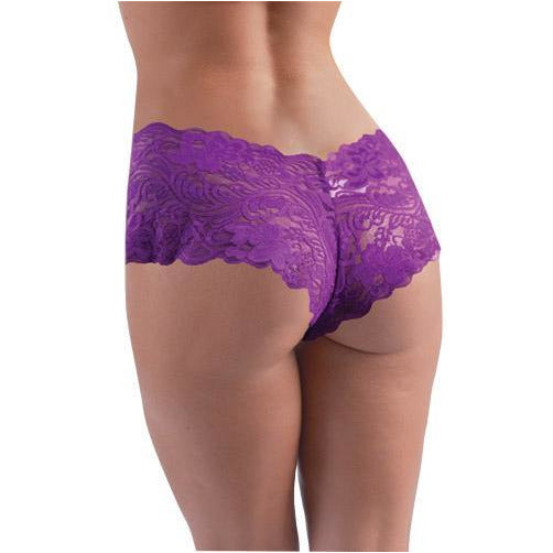 Boy Leg Panty - Violet - Large