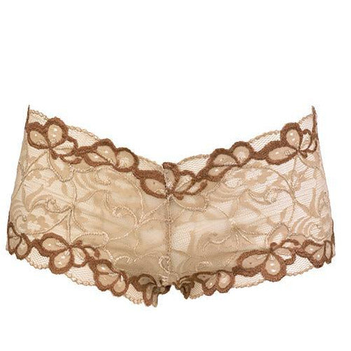 Boy Leg Panty - Cream - Large