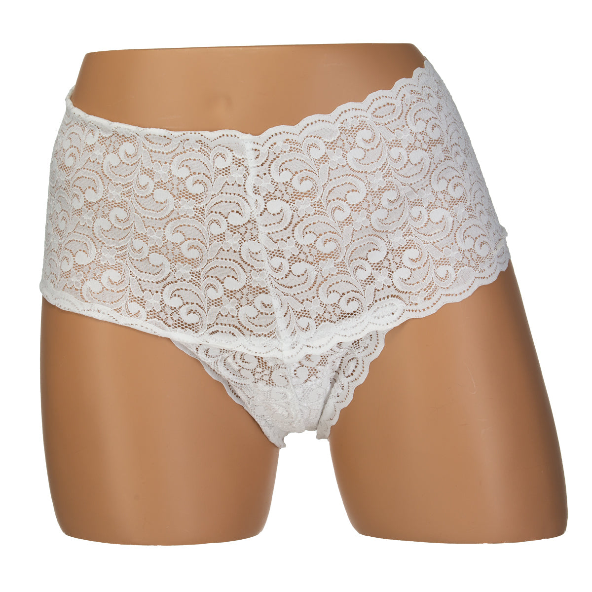 The Victorian Panty - White - Medium