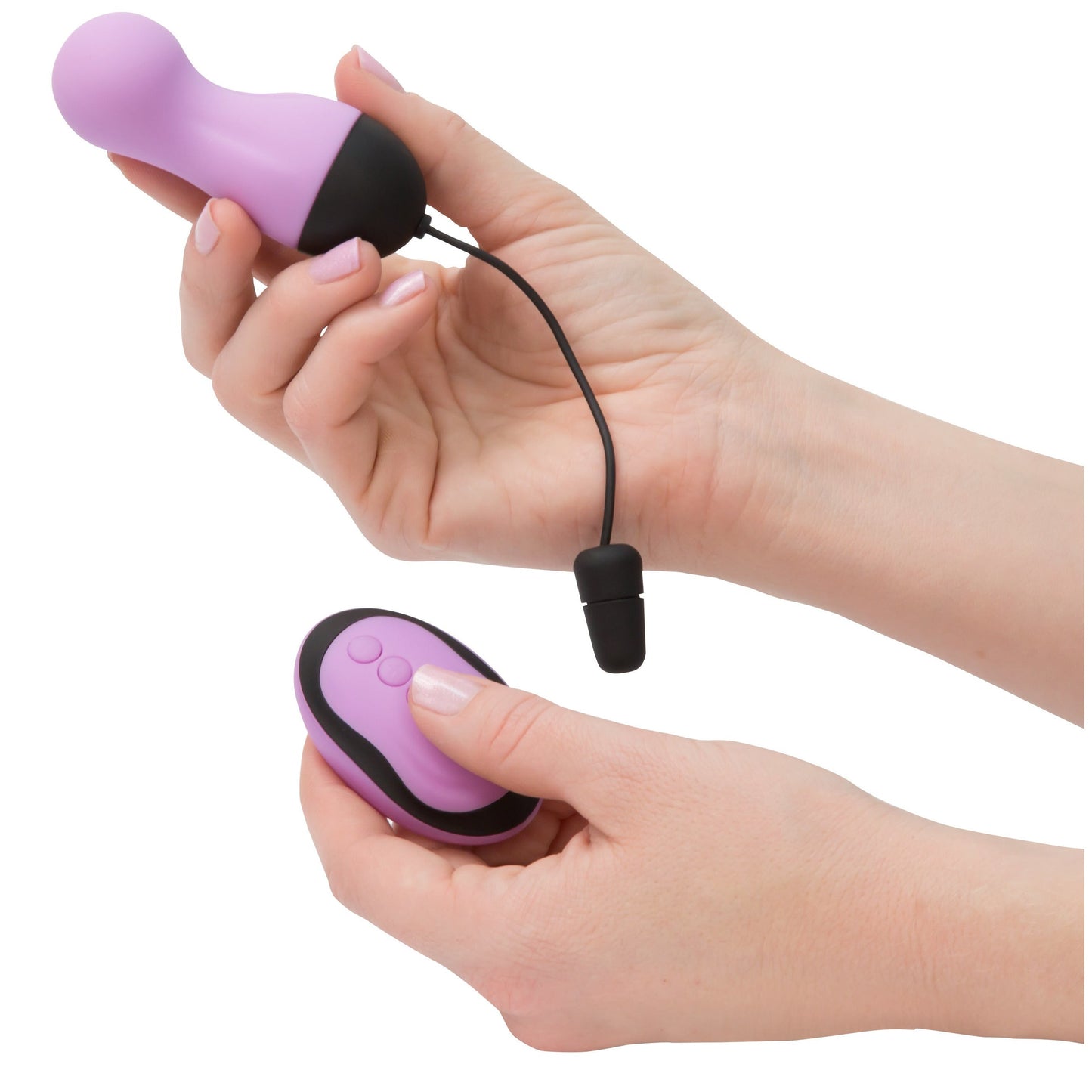 PowerBullet Remote Control Vibrating Egg - Purple