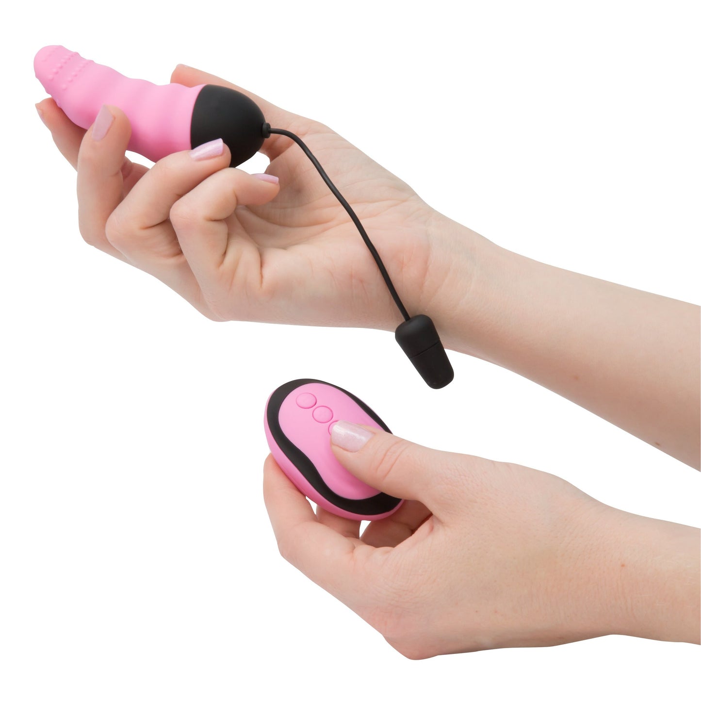 PowerBullet Remote Control Vibrating Tongue - Pink