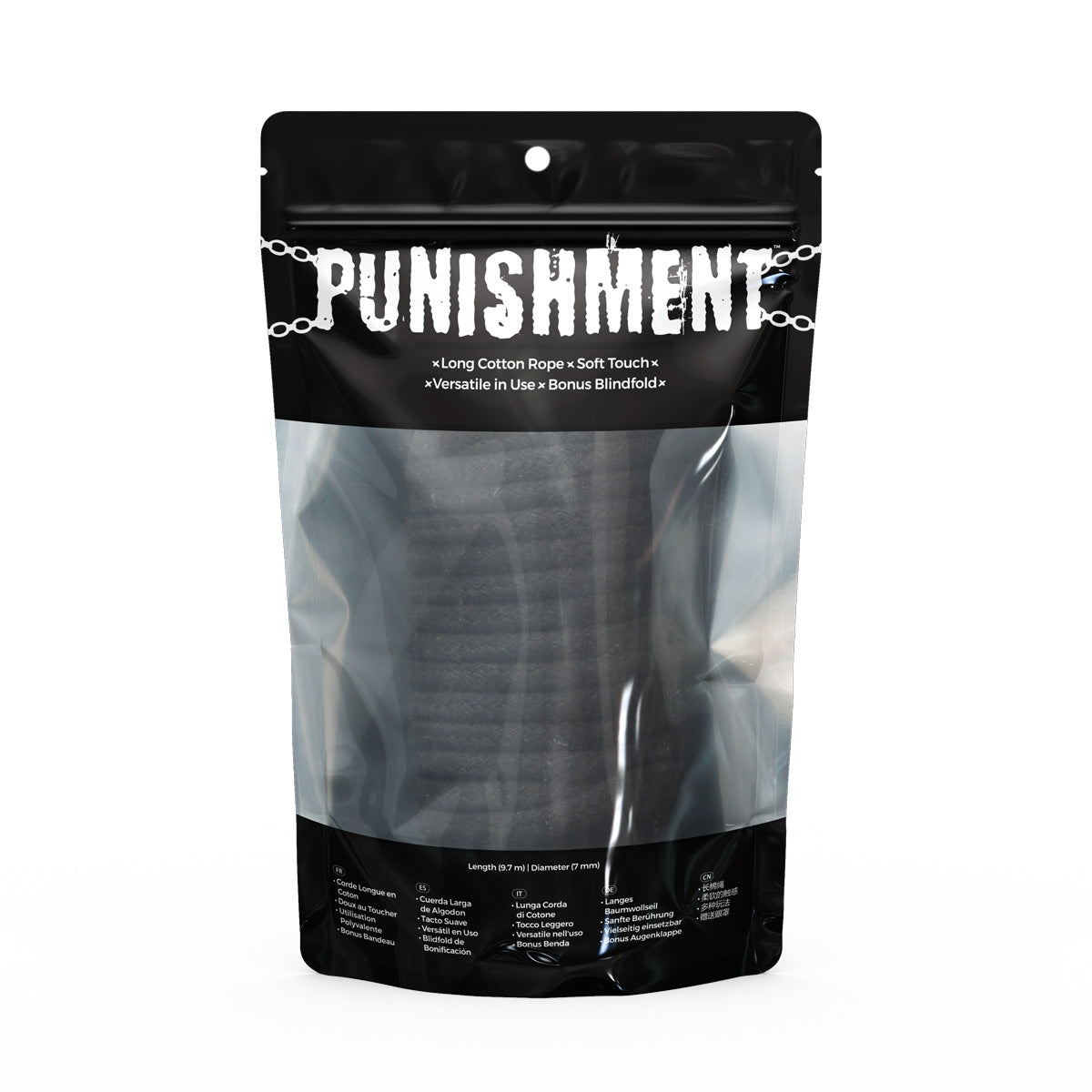 Punishment - Bondage Rope 32ft – Black
