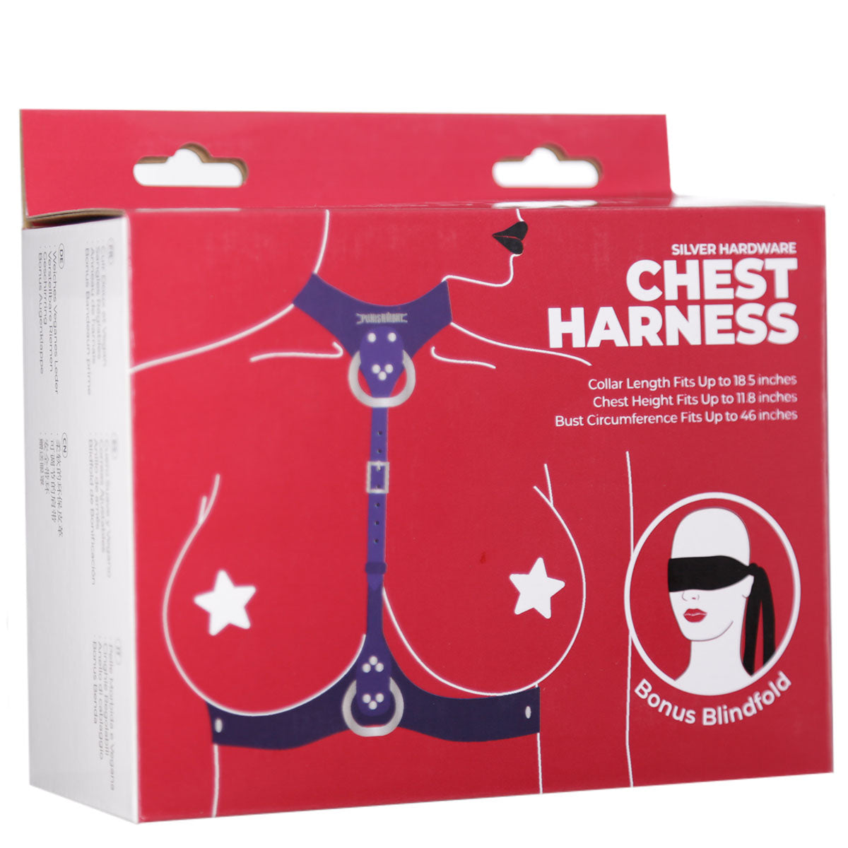 Punishment Silver Body Harness