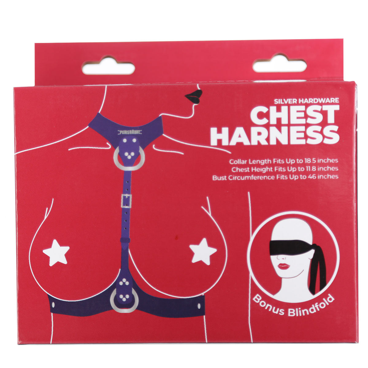 Punishment Silver Body Harness