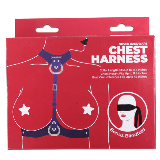 Punishment Silver Body Harness