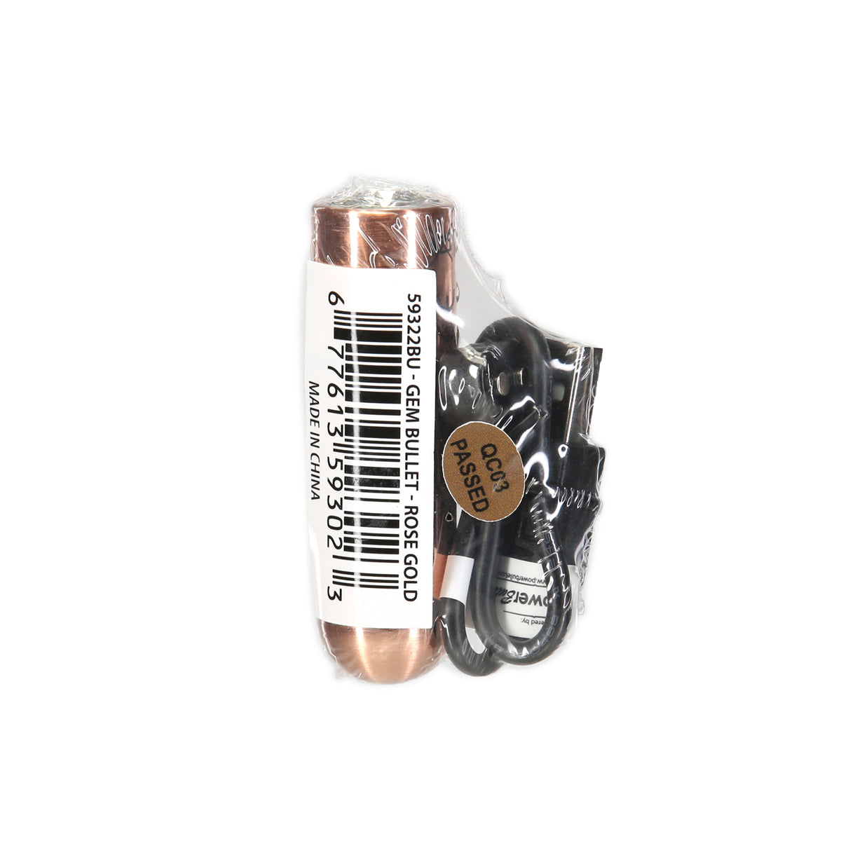 First-Class Bullet - 2.5" Bullet Vibrator - Rose Gold