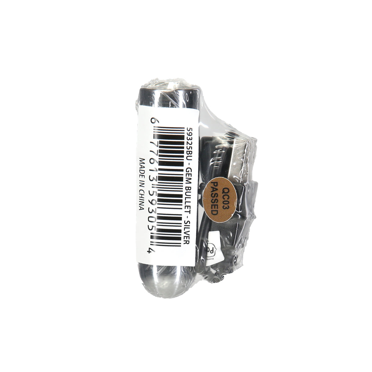 First-Class Bullet - 2.5" Bullet Vibrator - Silver