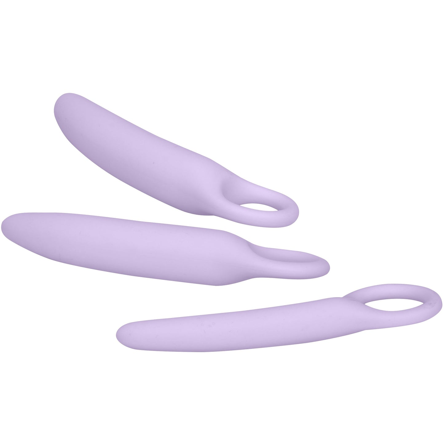CalExotics® Dr. Laura Berman® Alena™ – Set of 3 Silicone Dilators – Purple