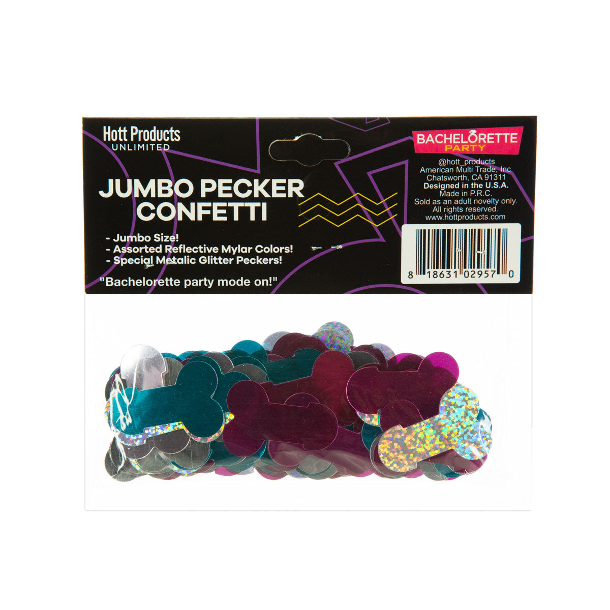 HottProducts Bachelorette Party Jumbo Pecker Confetti