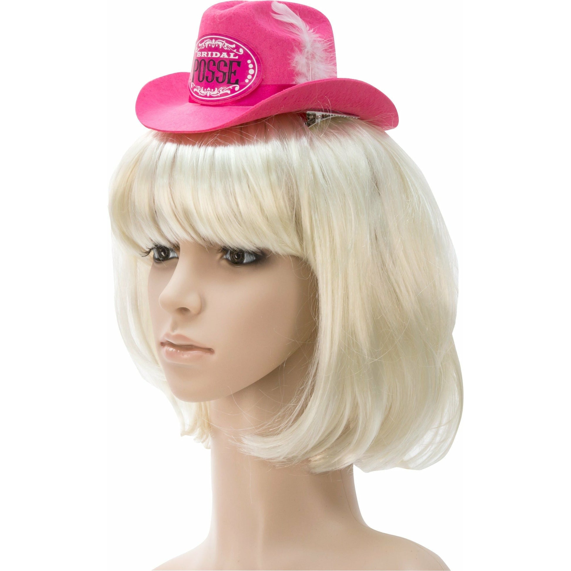Bridal Posse - Clipon Cowgirl Hat
