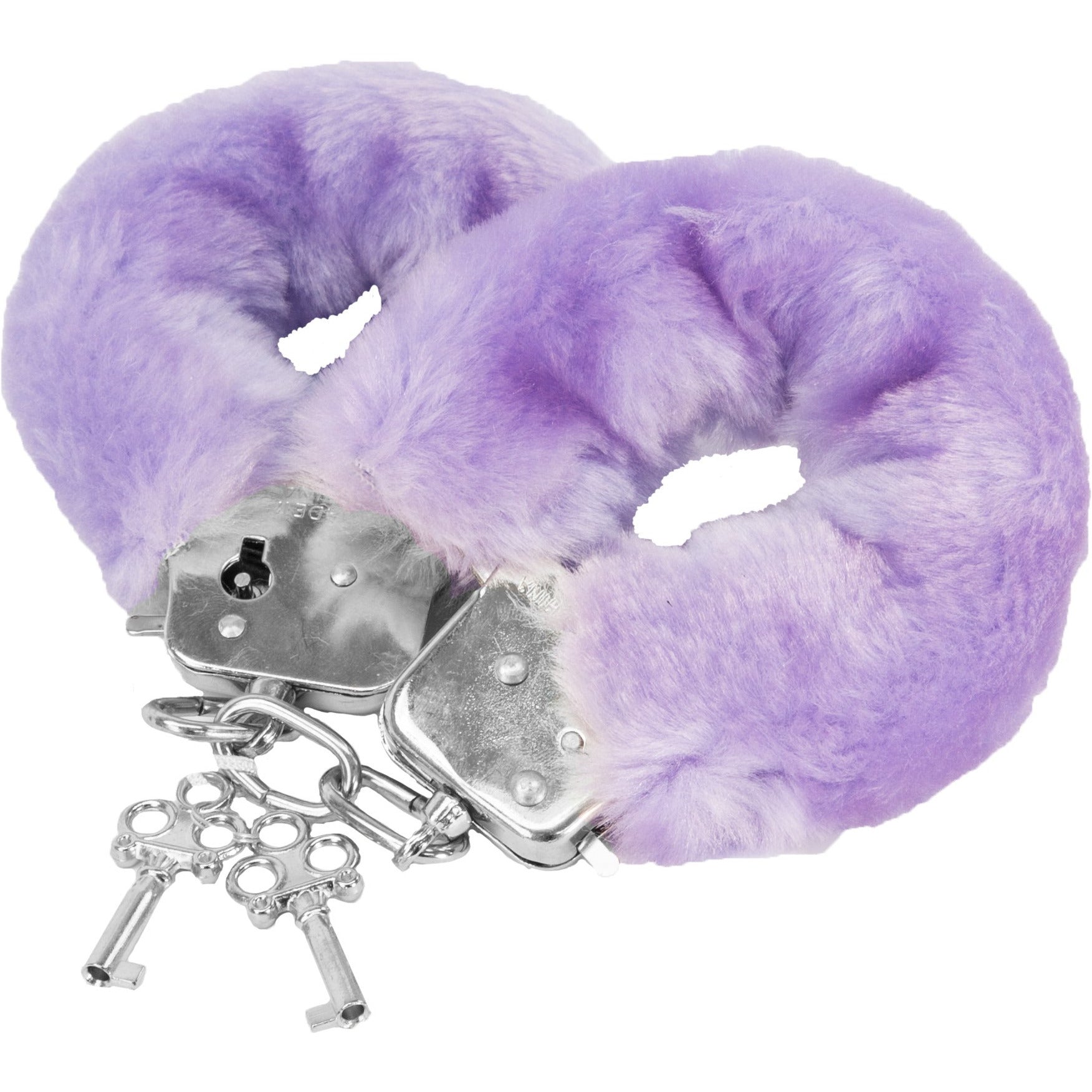 Tender Cuffs Furry Handcuffs - Lavender