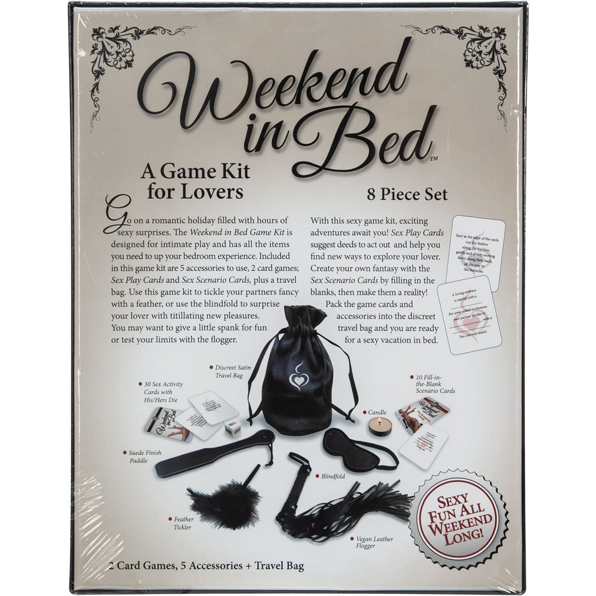 Behind Closed Doors Weekend in Bed - Game Kit