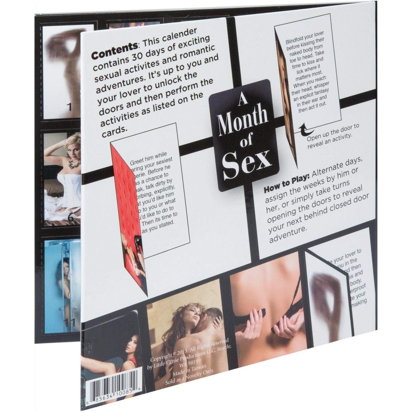 A Month of Sex 30 Day Activity Calendar