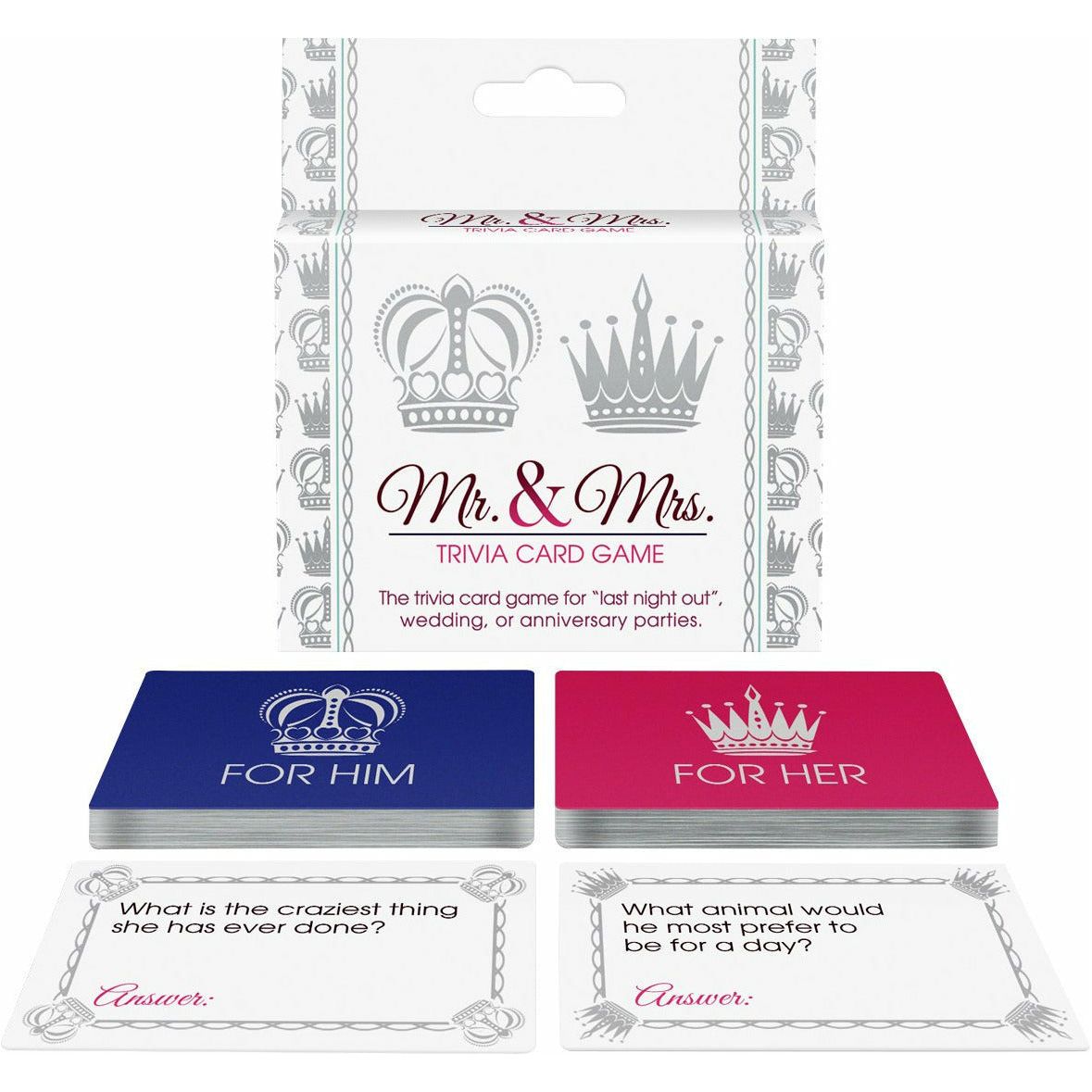 Kheper Games Mr. & Mrs. Trivia Card Game