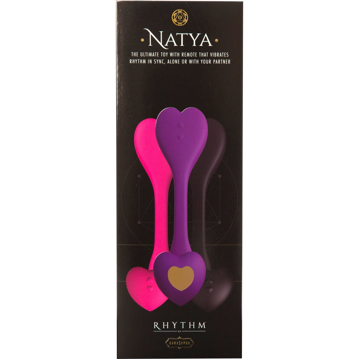 Kama Sutra Rhythm  - Natya - Bendable Vibrator - Black