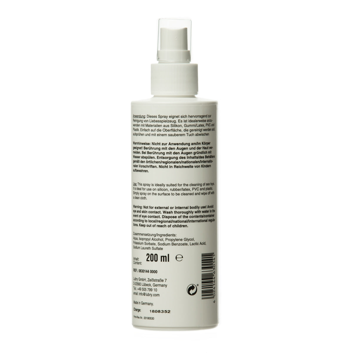 Love Toys Special Toy Cleaner – 200 ml