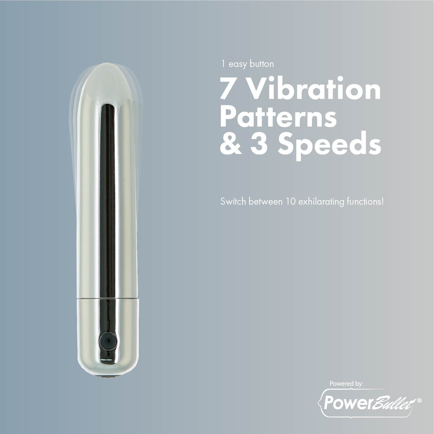 Pure Love® - 4" Platinum Recharge Power Bullet