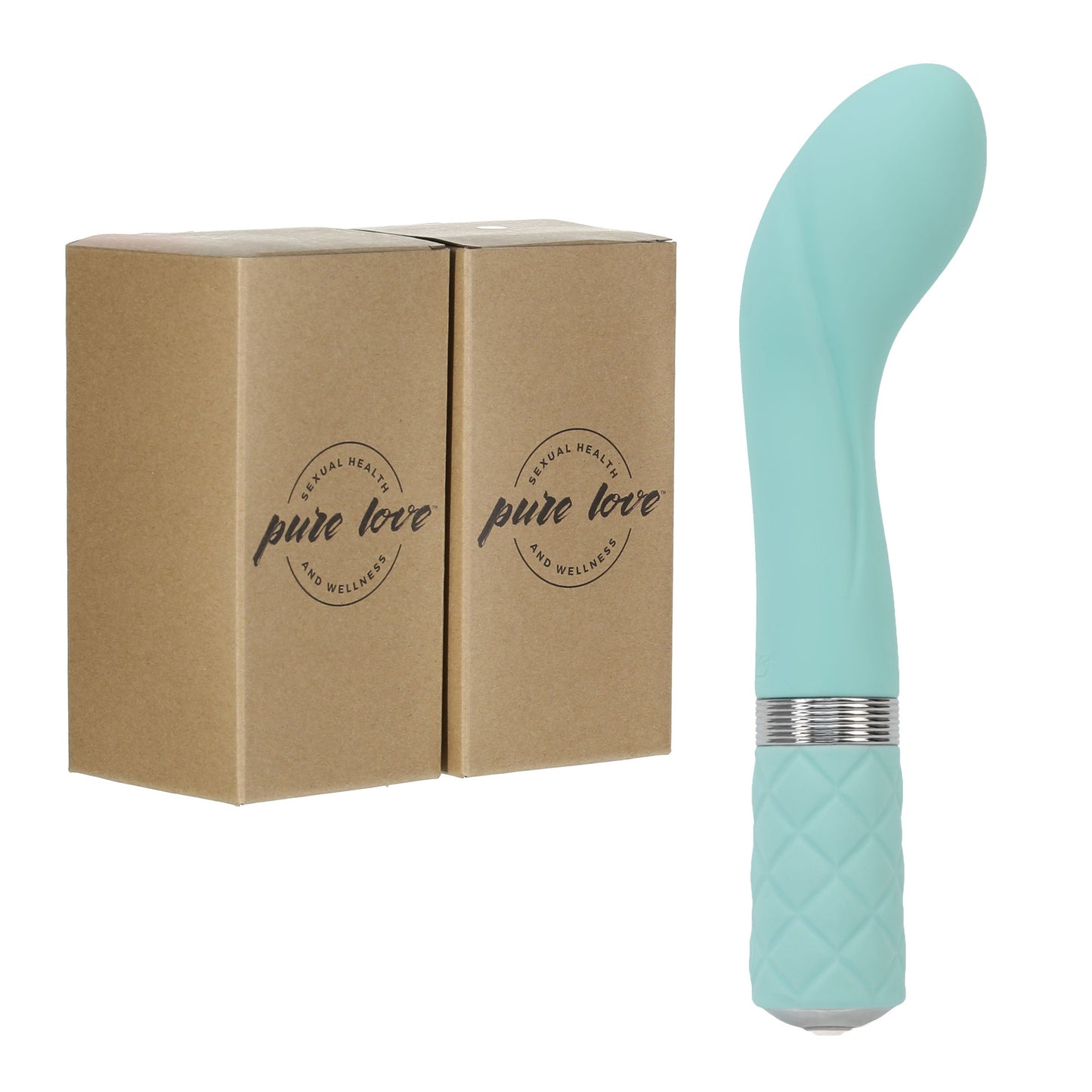 Pure Love®- G-Spot Vibrator With Swarovski® Crystal – Teal