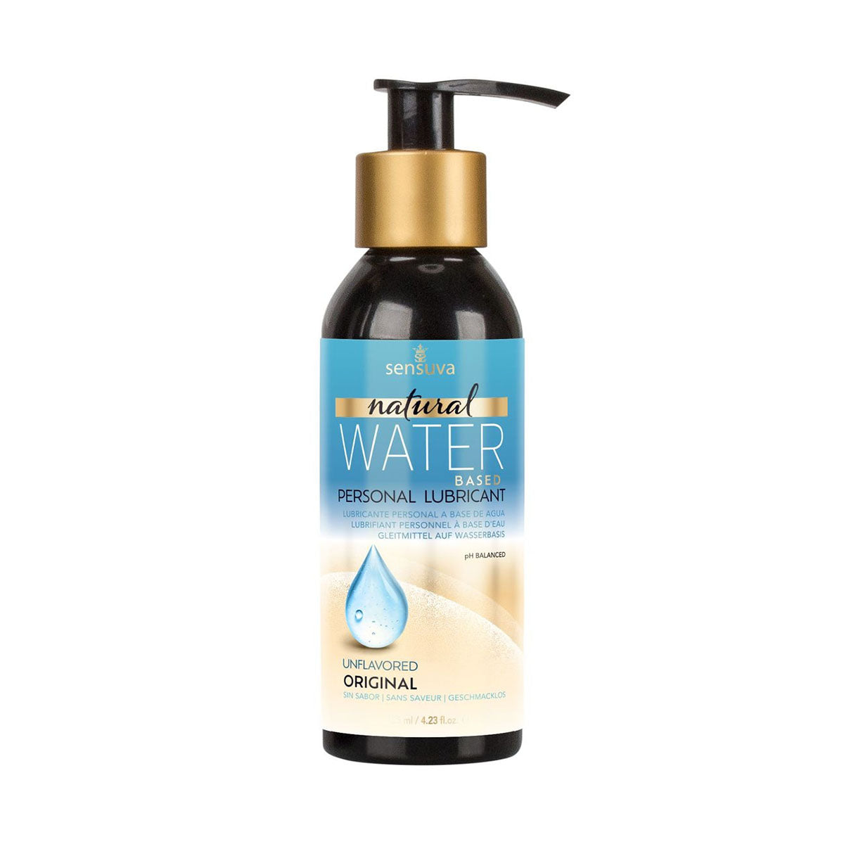 Sensuva Natural Water-Based – Personal Moisturizer - 4.2 oz