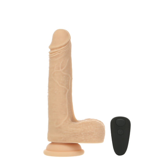 Pure Love®  - Crazy Guy – 7.5" Rotating Vibrating & Thrusting Dong