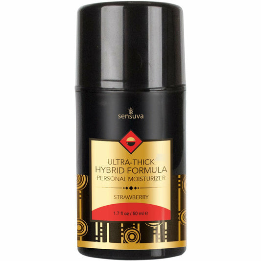 Sensuva Ultra-Thick Hybrid Formula – Personal Moisturizer - Strawberry - 1.9 oz