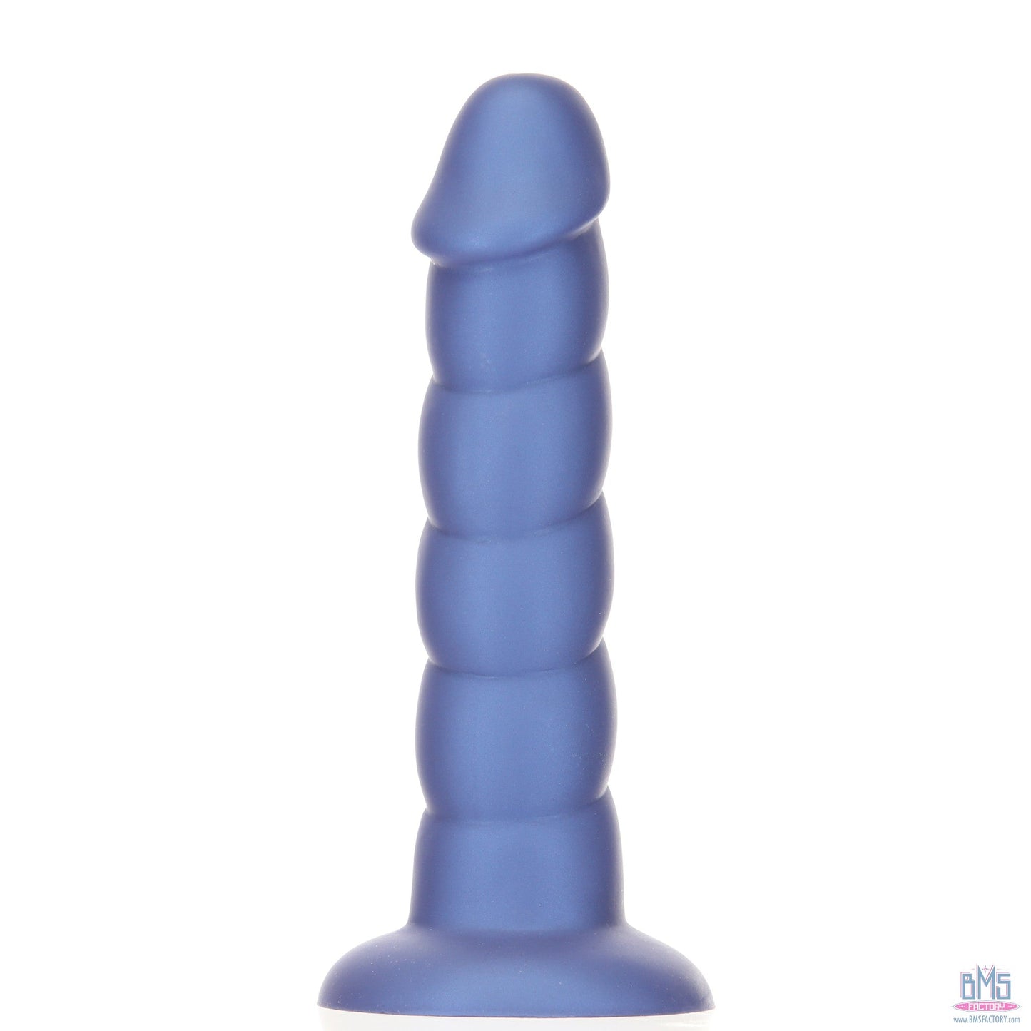 Pure Love® - 8" Twisted Dong - Large - Blue