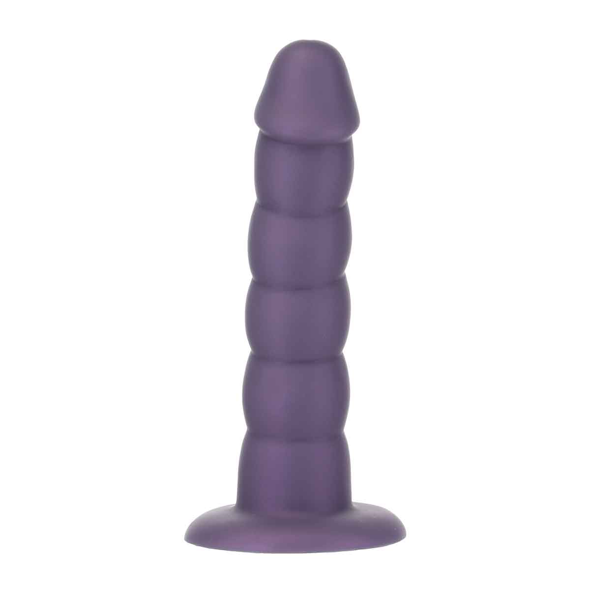 Pure Love 9.5" Twisted Dong - XL - Purple