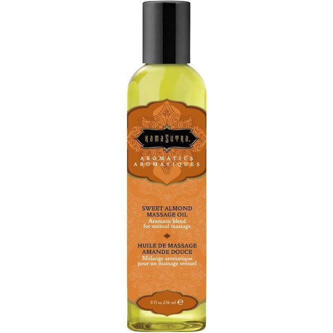 Kama Sutra Massage Oil - Sweet Almond - 214ml / 8oz