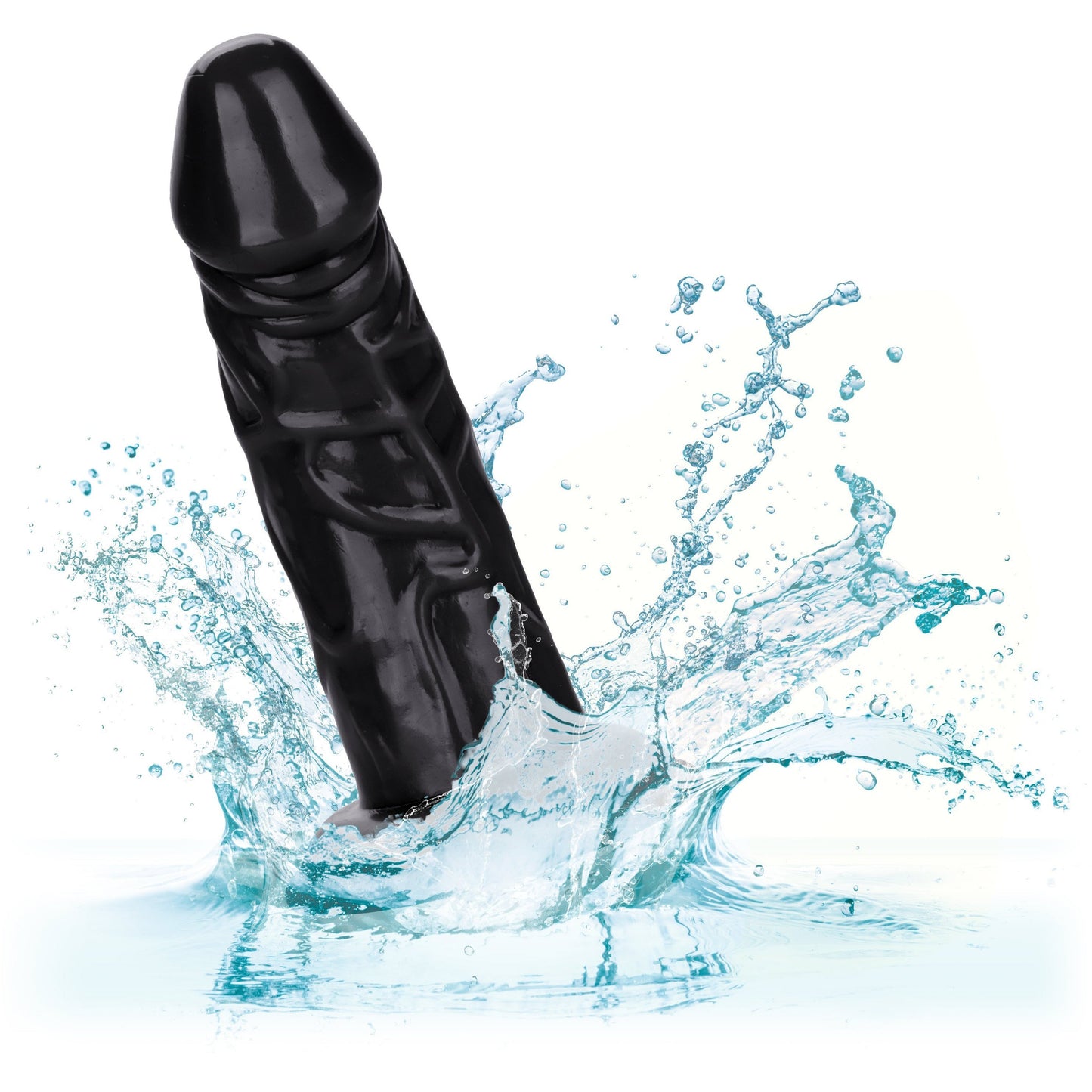 CalExotics® Back End Chubby Dildo – Black