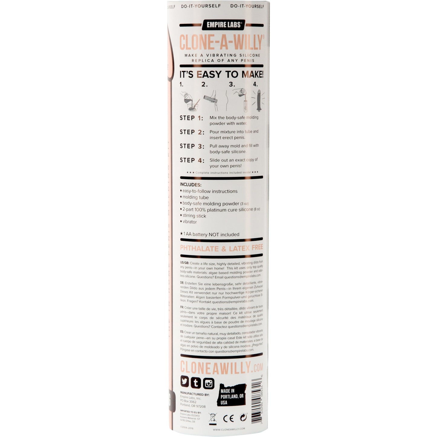 Empire Labs Clone-a-Willy Kit