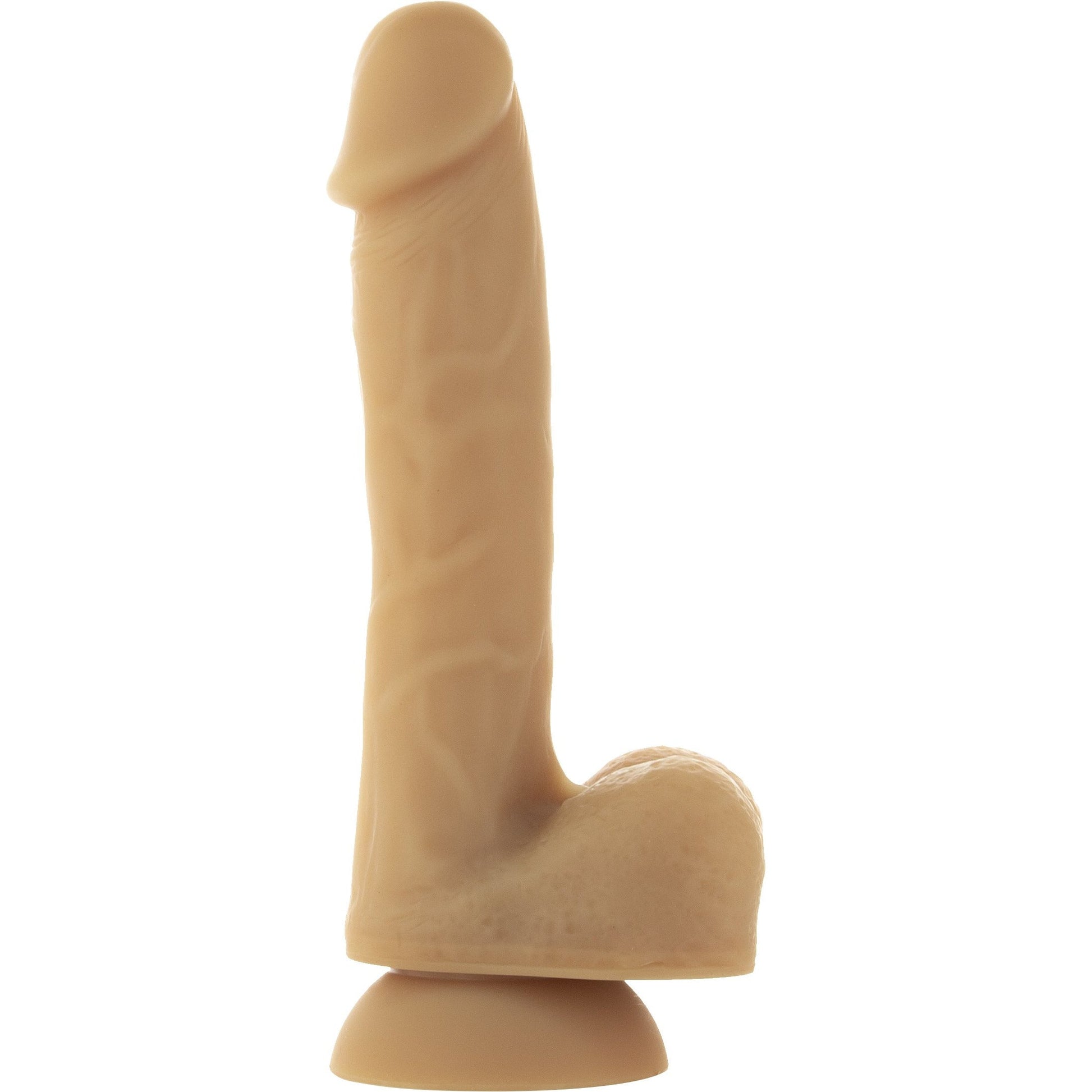 Addiction Bendable 8" Dong - Andrew - Caramel with PowerBullet