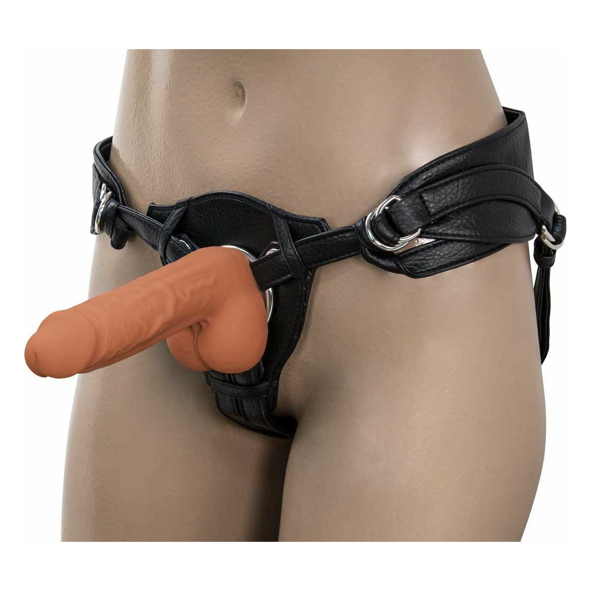 Addiction Steven - 7.5" Silicone Dong - Caramel