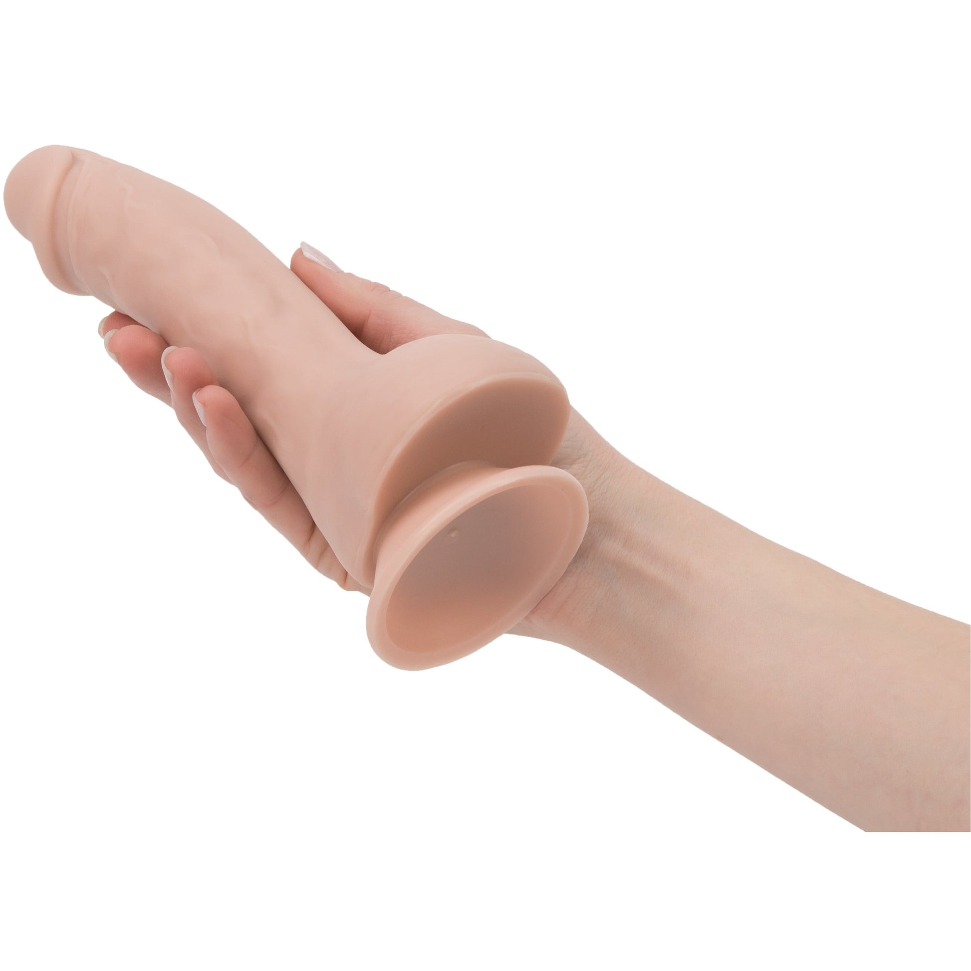 Addiction Brad 7.5" Dildo With Balls Includes Bullet