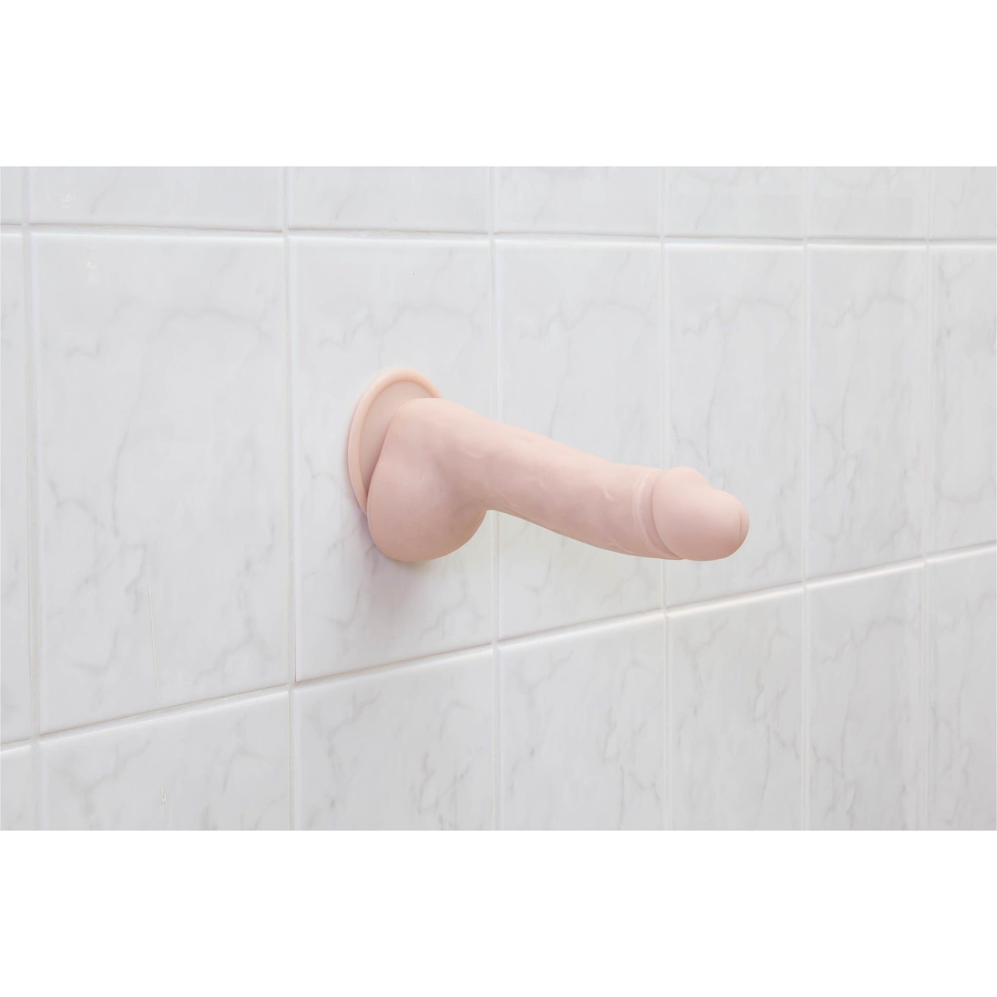 Addiction Brad 7.5" Dildo With Balls Includes Bullet