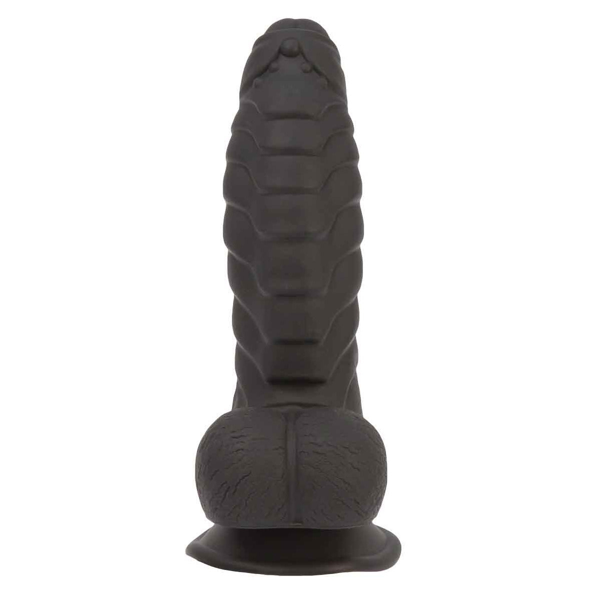 Addiction Ben 7" Dildo With Balls - Black