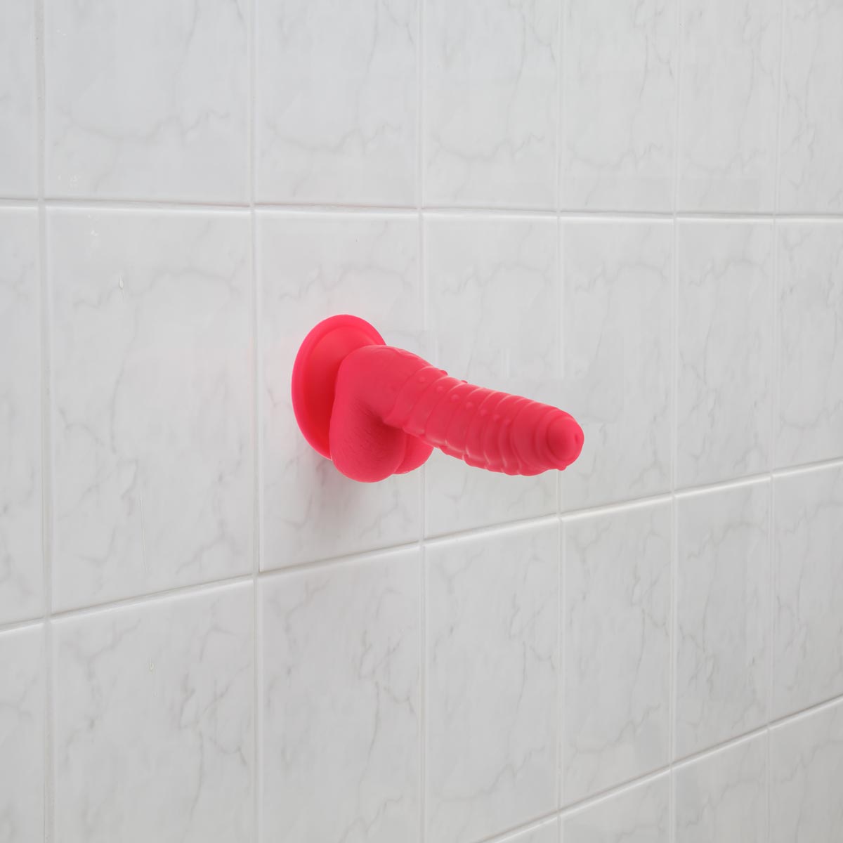 Addiction Tom 7" Dildo With Balls - Pink