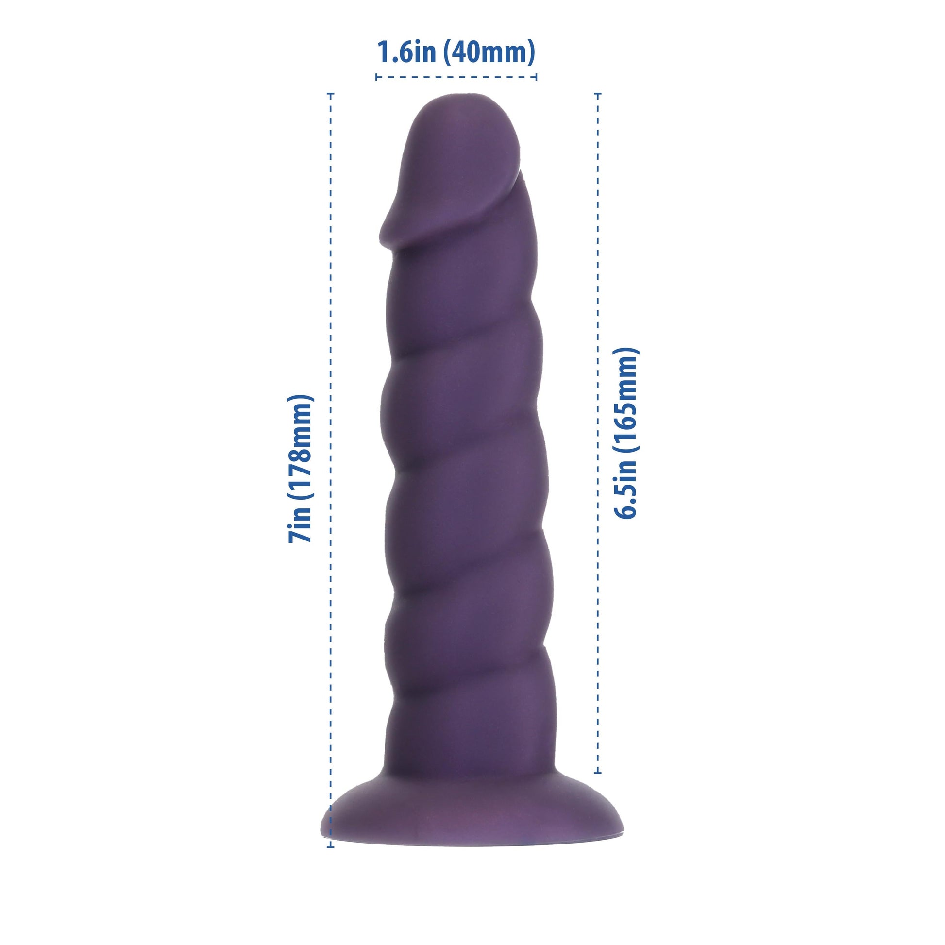 Addiction Fantasy – Unicorn Dildo – 7” – Purple