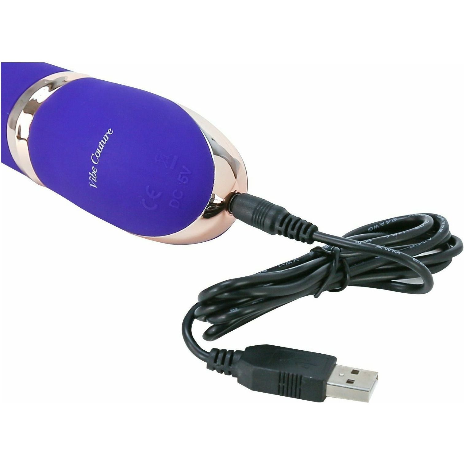 Vibe Couture Rechargeable Vibrator - Purple