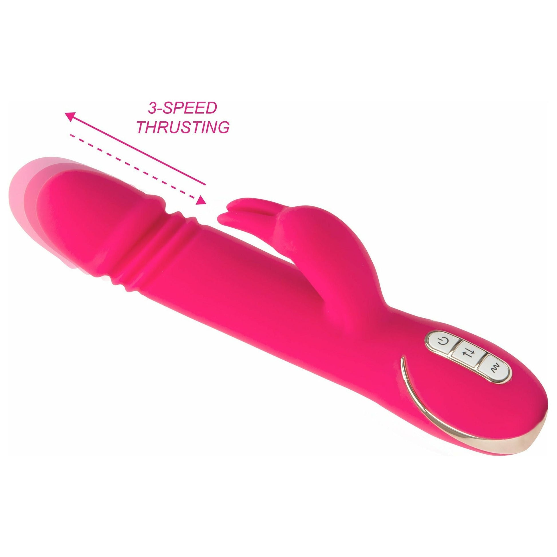 Vibe Couture Vibe Couture Rabbit Skater Rechargeable Vibrator - Pink