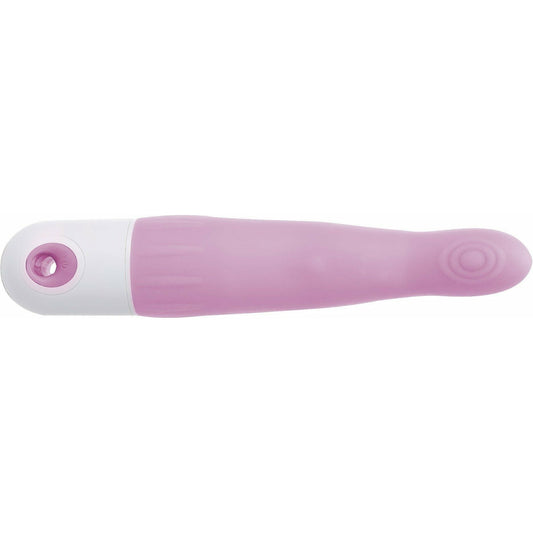 Nanma 10 Function Delicance Silicone Vibrator - 6.5" - Pink