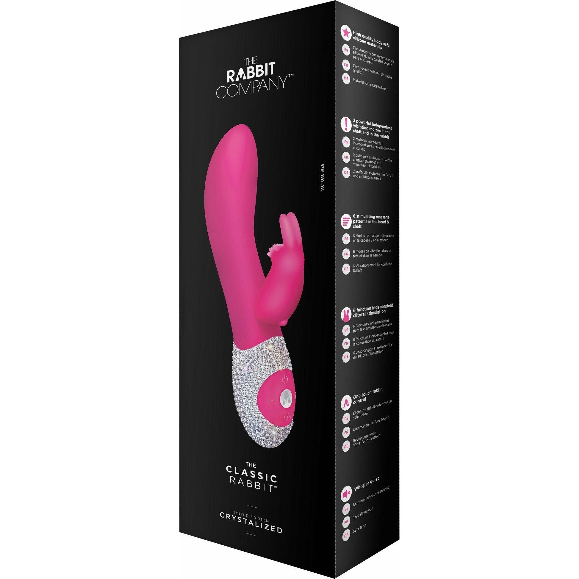 The Rabbit Company Limited Edition Crystalized Rabbit - Pink