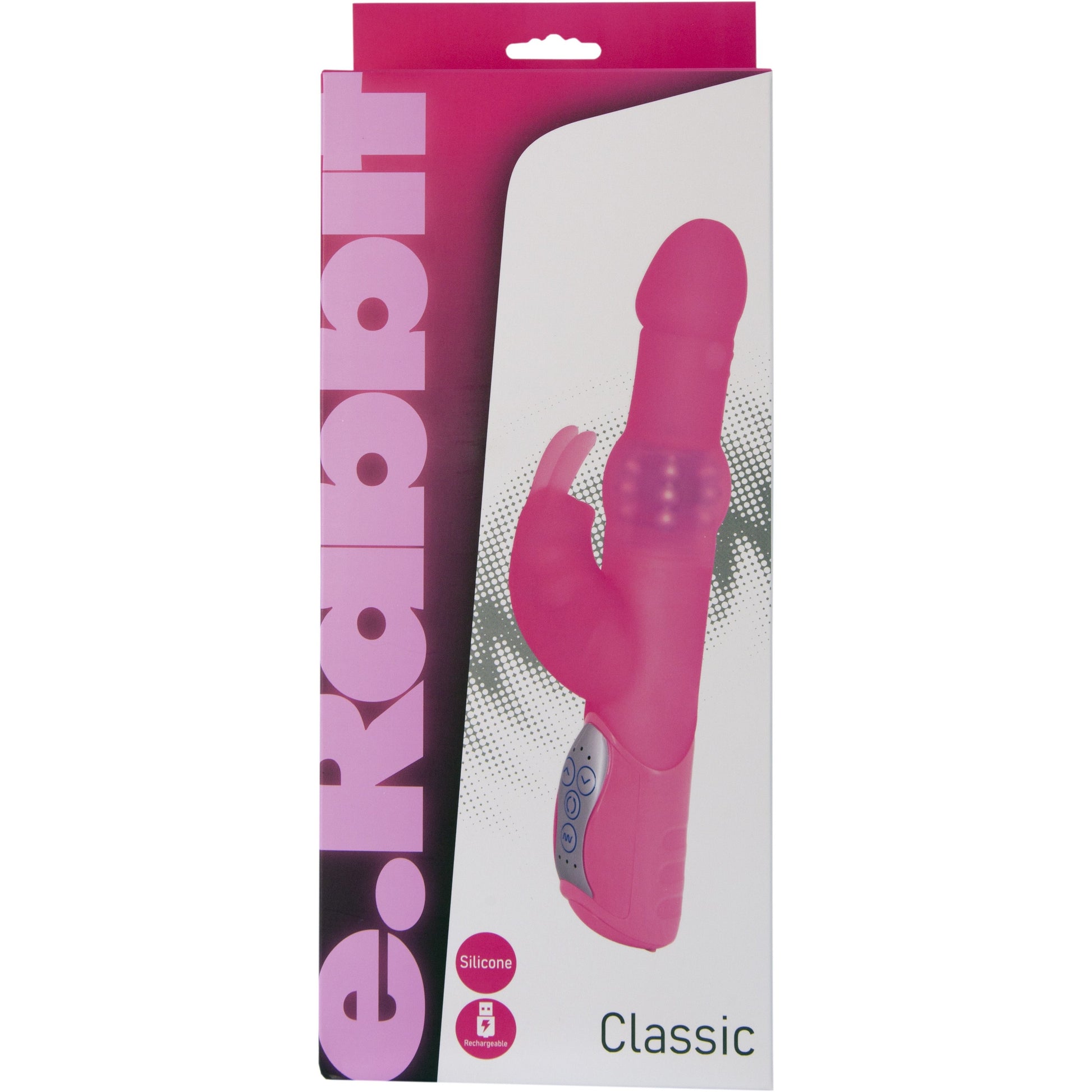 e.Rabbit Classic Rabbit Vibrator - Pink