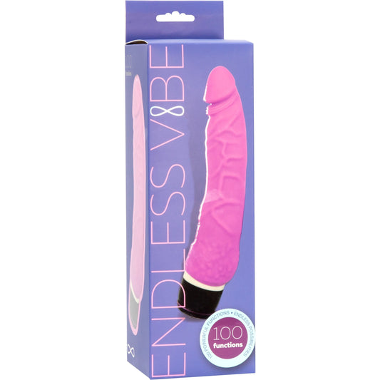 Seven Creations Endless Vibe 100 Function Waterproof Silicone Vibrator