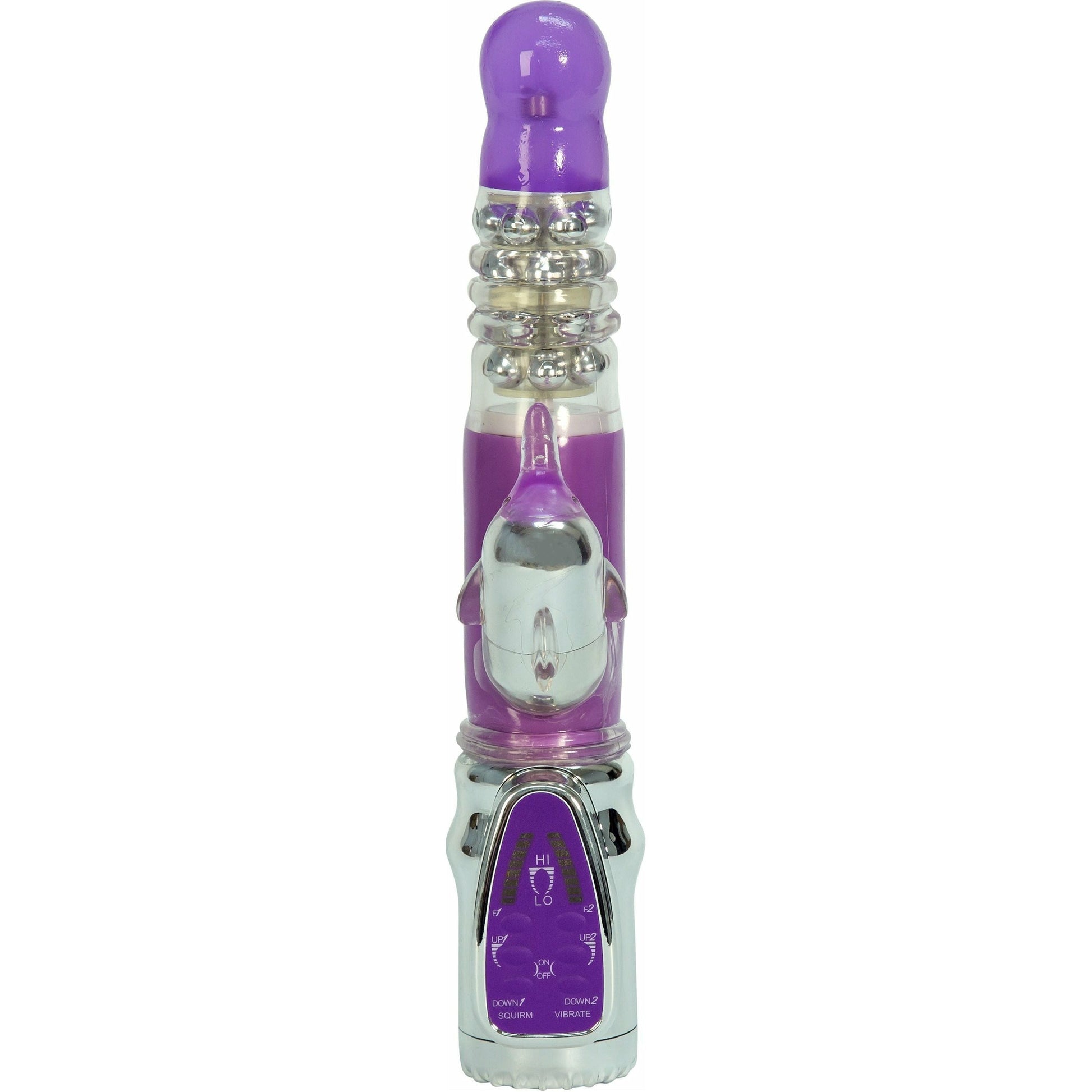 Nanma Elite Quiet Dolphin Vibrator - Purple