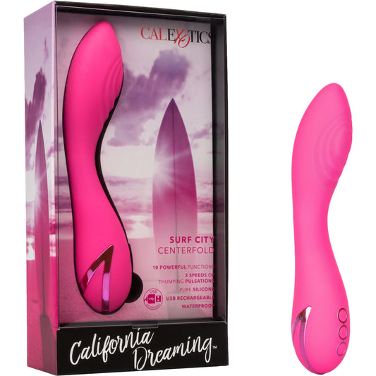 CalExotics® California Dreaming – Surf City Centerfold – Vibrator - Pink