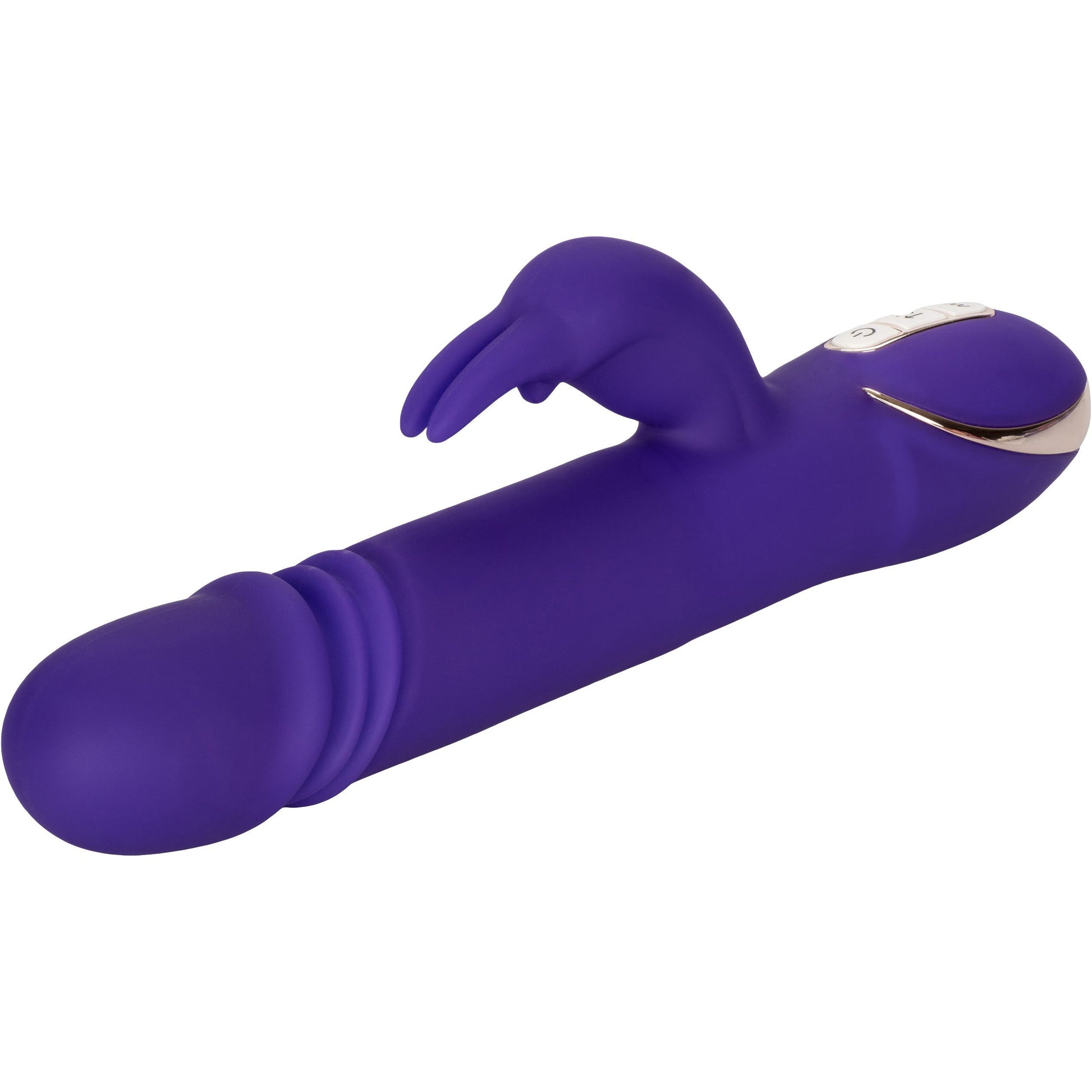 CalExotics® Jack Rabbit Signature - Silicone Thrusting Rabbit - Purple